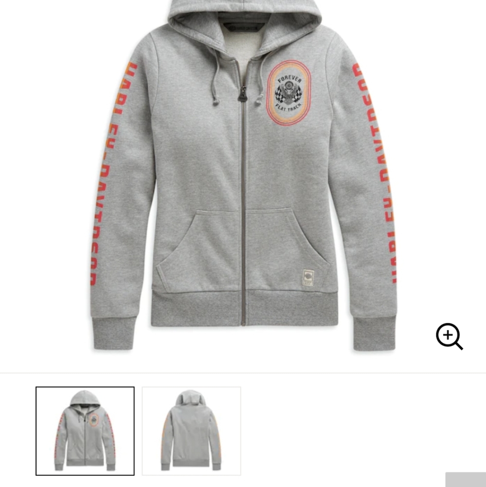 Harley-Davidson full zip hoodie 2x